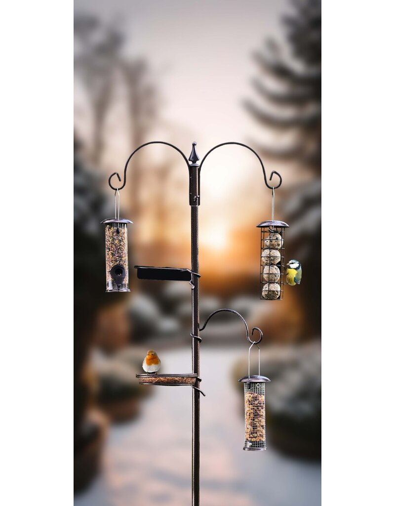 Vogelfutterstation mit Vogeltränke 5 in 1 2705
