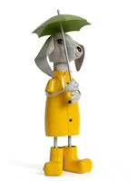 Dekofigur Schietwetter Schaf aus Metall 2730