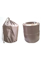 Feuerstelle Feuerschale Edelstahl anthrazit raucharm Höhe 36cm 2741-02