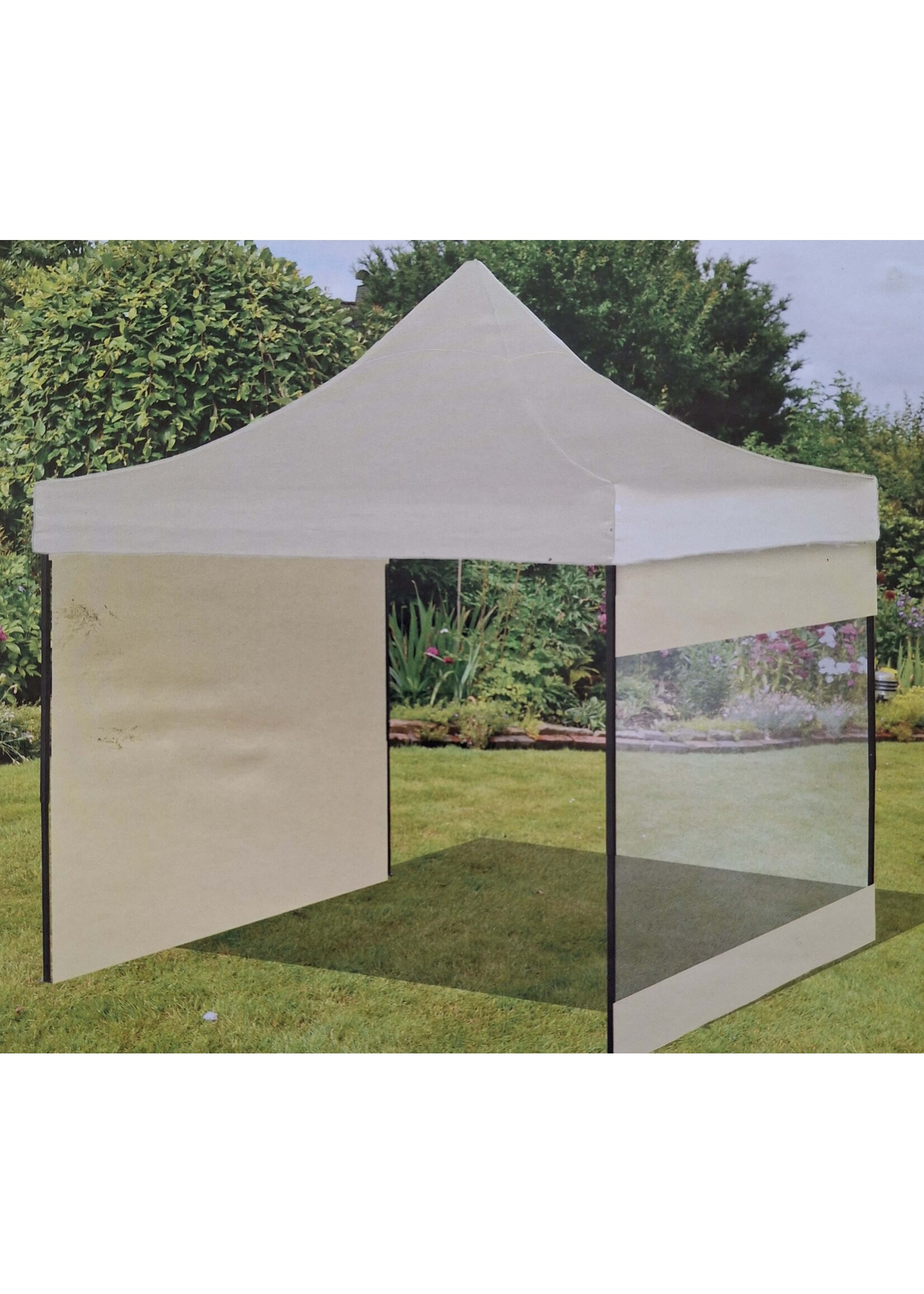Seitenteile 2er Set zu Westerholt Faltpavillon 3x3 m khaki 2770-SW