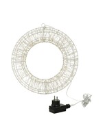 LED Deko Leuchtkranz Lichterkranz mit 960 warmweissen LEDs 76931