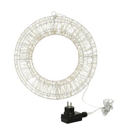 LED Deko Leuchtkranz Lichterkranz mit 960 warmweissen LEDs 76931