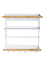 Küchenregal magnetisch für Gewürze Küchenrolle 13102