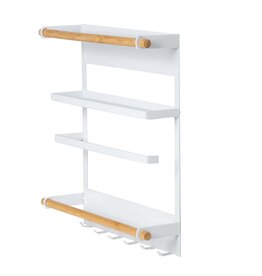 Küchenregal magnetisch für Gewürze Küchenrolle 13102