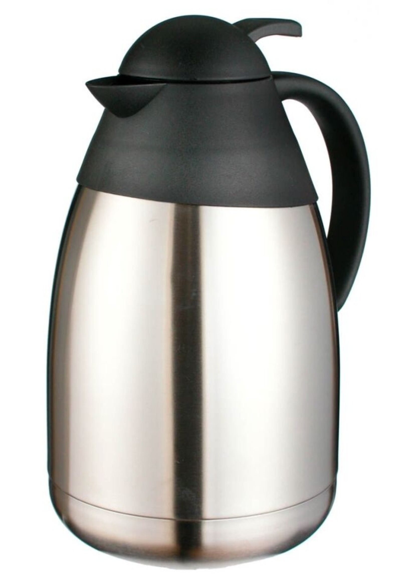 Isolierkanne aus Edelstahl 1,5 Liter Einhandautomatik 26011