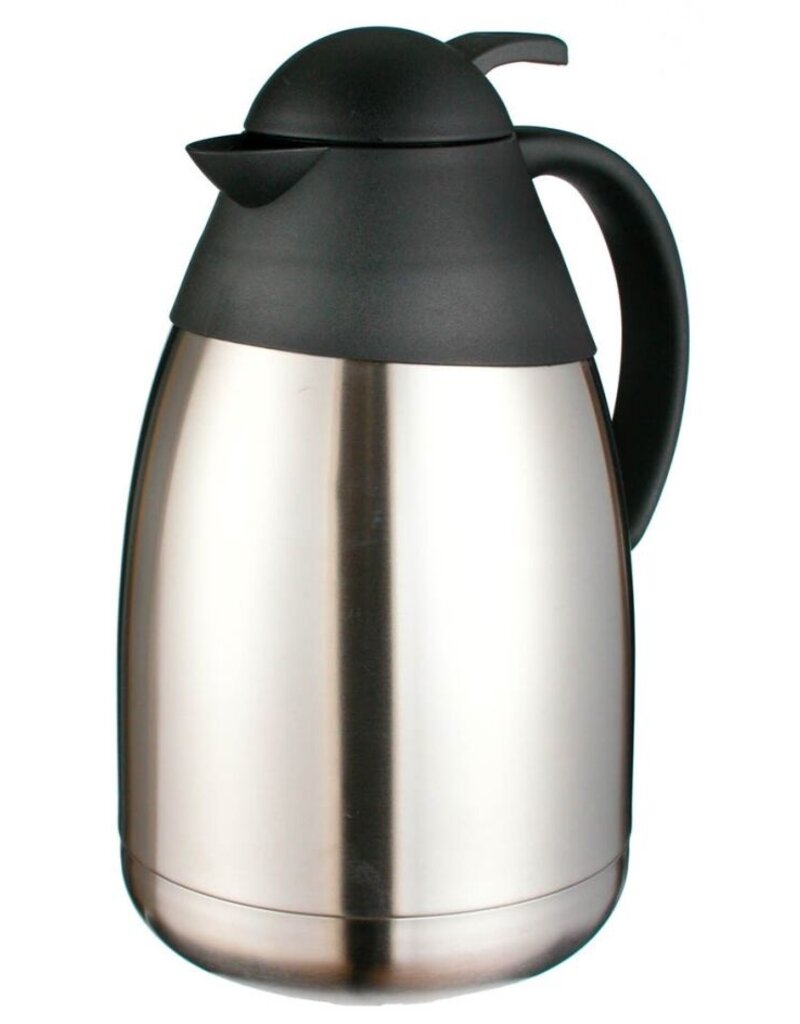 Isolierkanne aus Edelstahl 1,5 Liter Einhandautomatik 26011