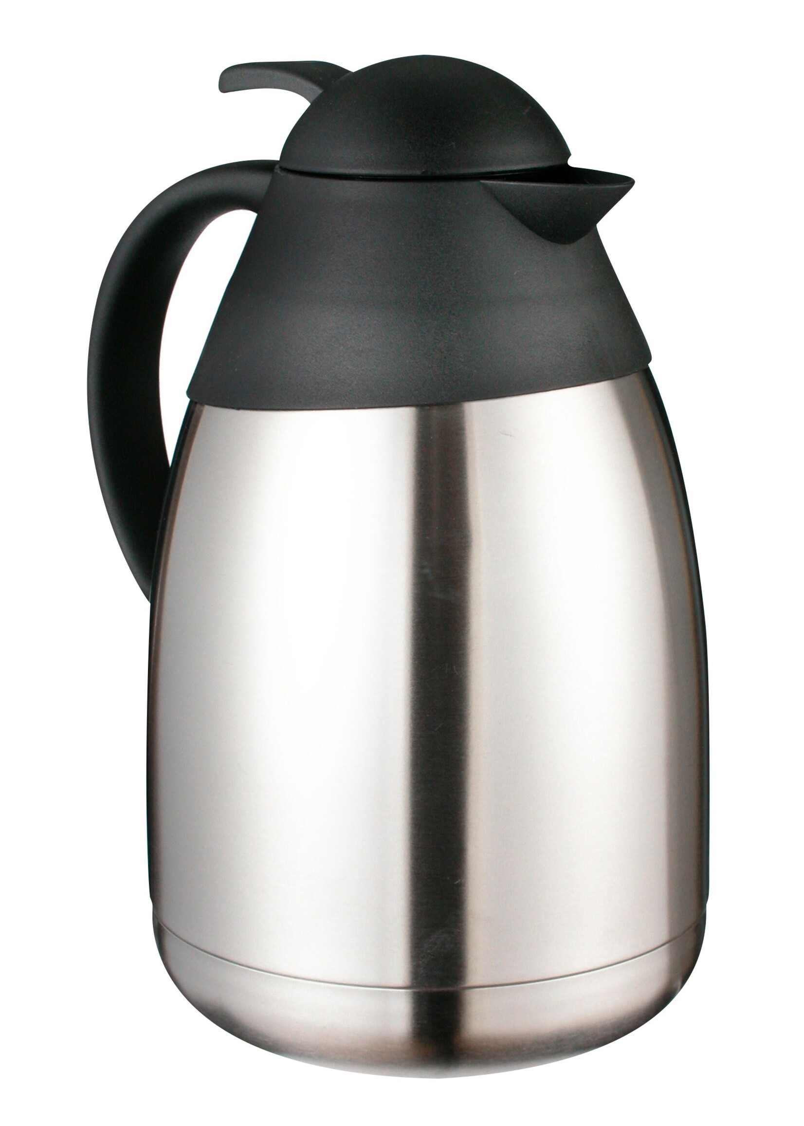 Isolierkanne aus Edelstahl 1,5 Liter Einhandautomatik 26011