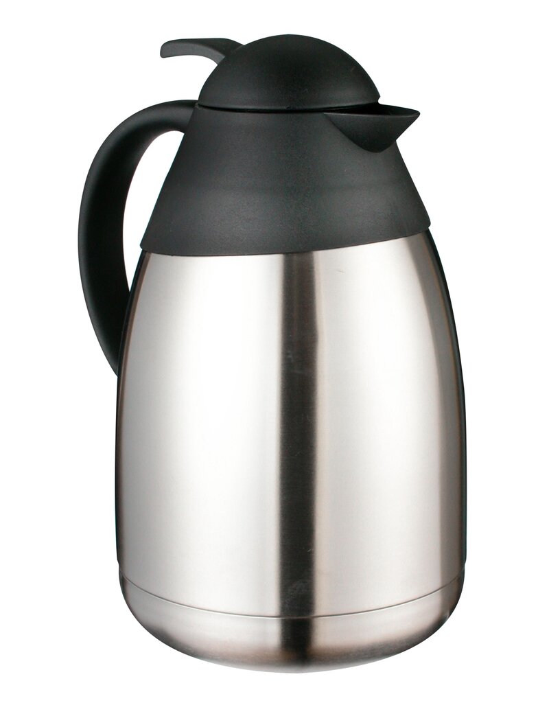 Isolierkanne aus Edelstahl 1,5 Liter Einhandautomatik 26011