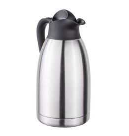 Isolierkanne aus Edelstahl 2 Liter Schraubverschluss 26053