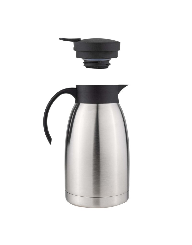 Isolierkanne aus Edelstahl 2 Liter Einhandautomatik 26076