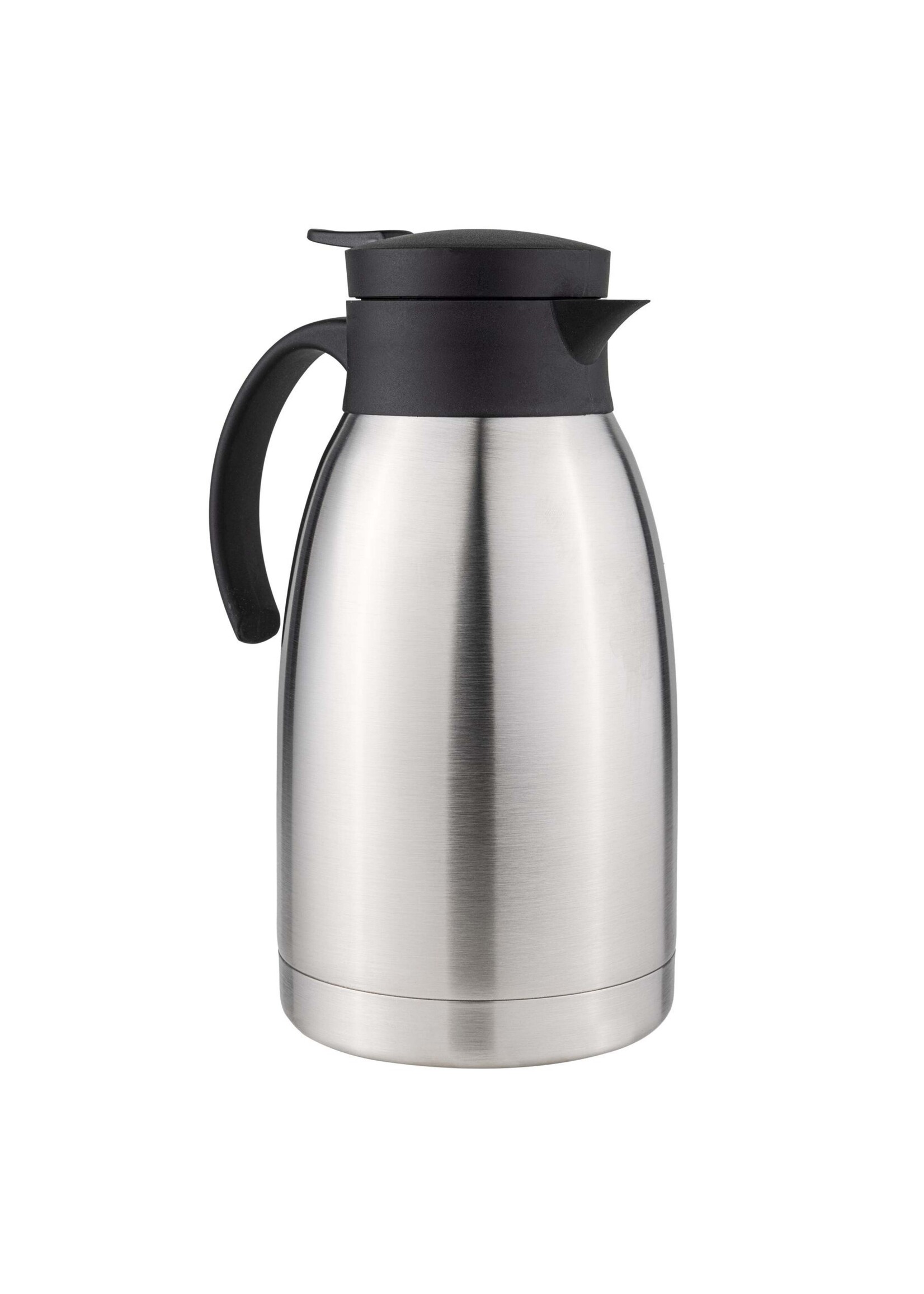 Isolierkanne aus Edelstahl 2 Liter Einhandautomatik 26076