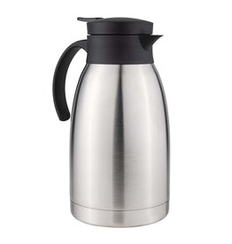 Isolierkanne aus Edelstahl 2 Liter Einhandautomatik 26076