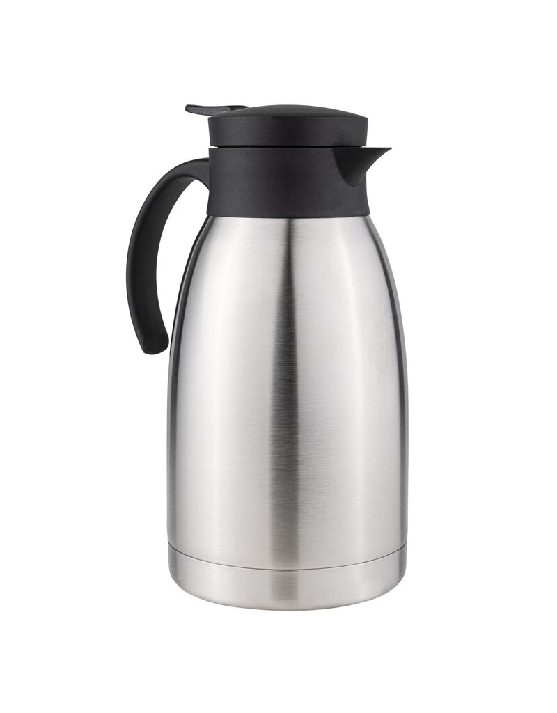 Isolierkanne aus Edelstahl 2 Liter Einhandautomatik 26076