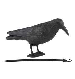 Rabe Dekofigur Taubenschreck Taubenabwehr Vogelscheuche 38cm 57014