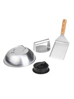 Burger Maker Set mit Haube Wender und Presse 60363