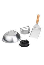 Burger Maker Set mit Haube Wender und Presse 60363
