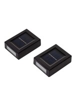 LED Solar Wandeuchten 2er Set je 10x7,5cm 70558