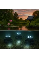 LED Solar Gartenteich Strahler Set Unterwasserbeleuchtung 70559