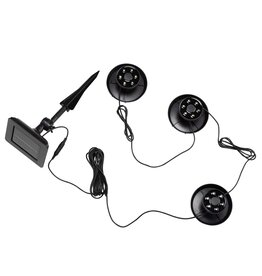 LED Solar Gartenteich Strahler Set Unterwasserbeleuchtung 70559