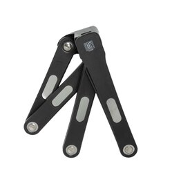 Stahlex Fahrrad Faltschloss 85 cm mit Halterung 15089