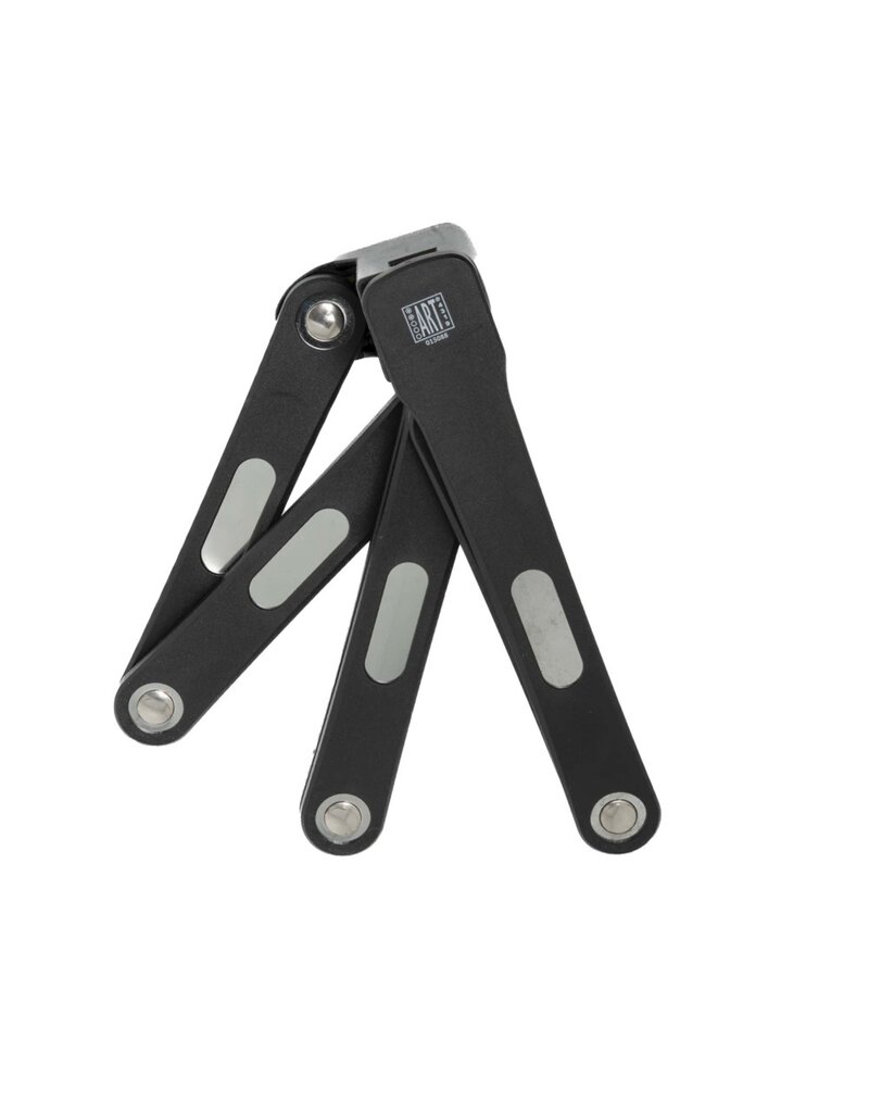 Stahlex Fahrrad Faltschloss 85 cm mit Halterung 15089