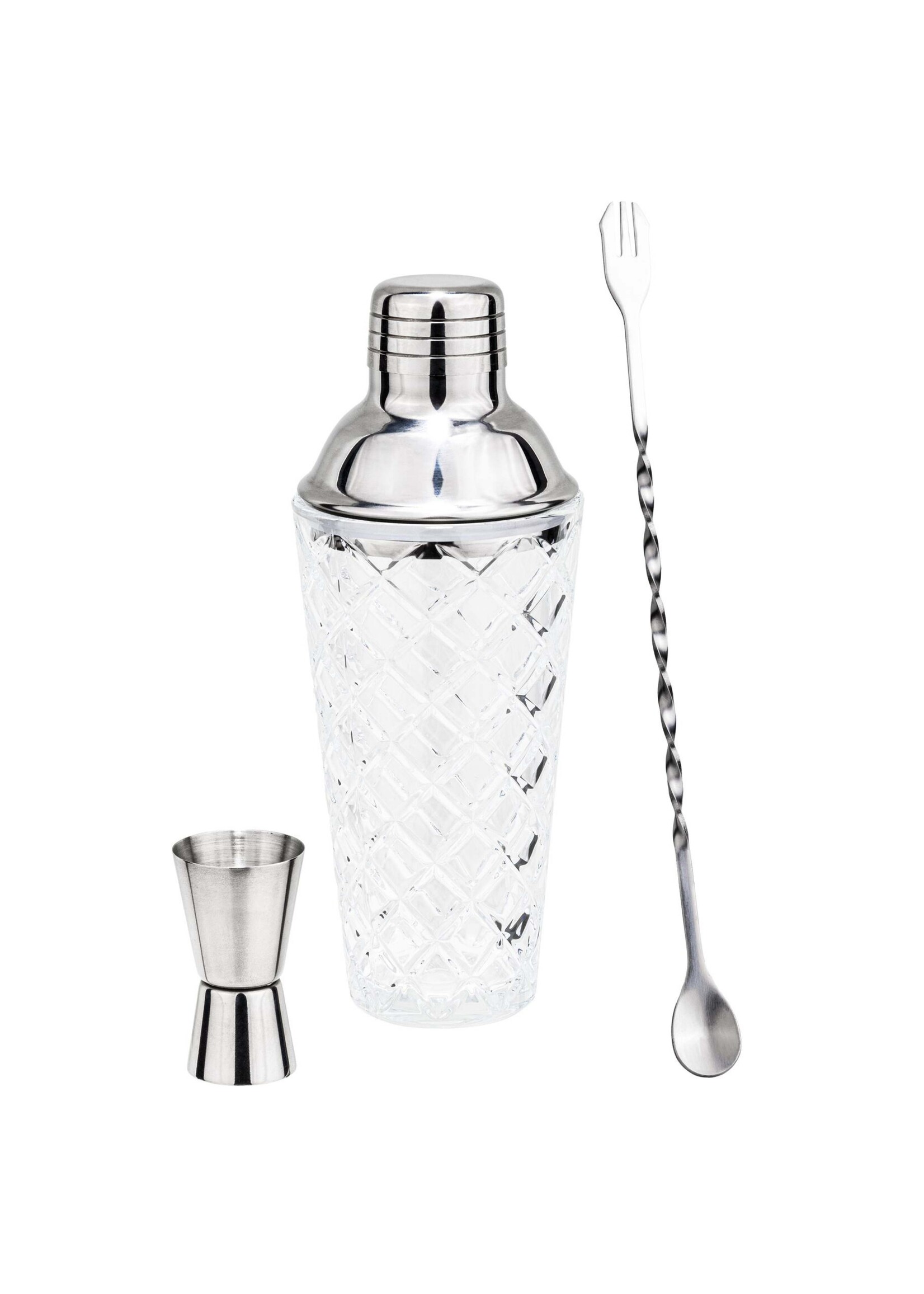 Cocktail Mixer Bar Set 3tlg 500ml 34028