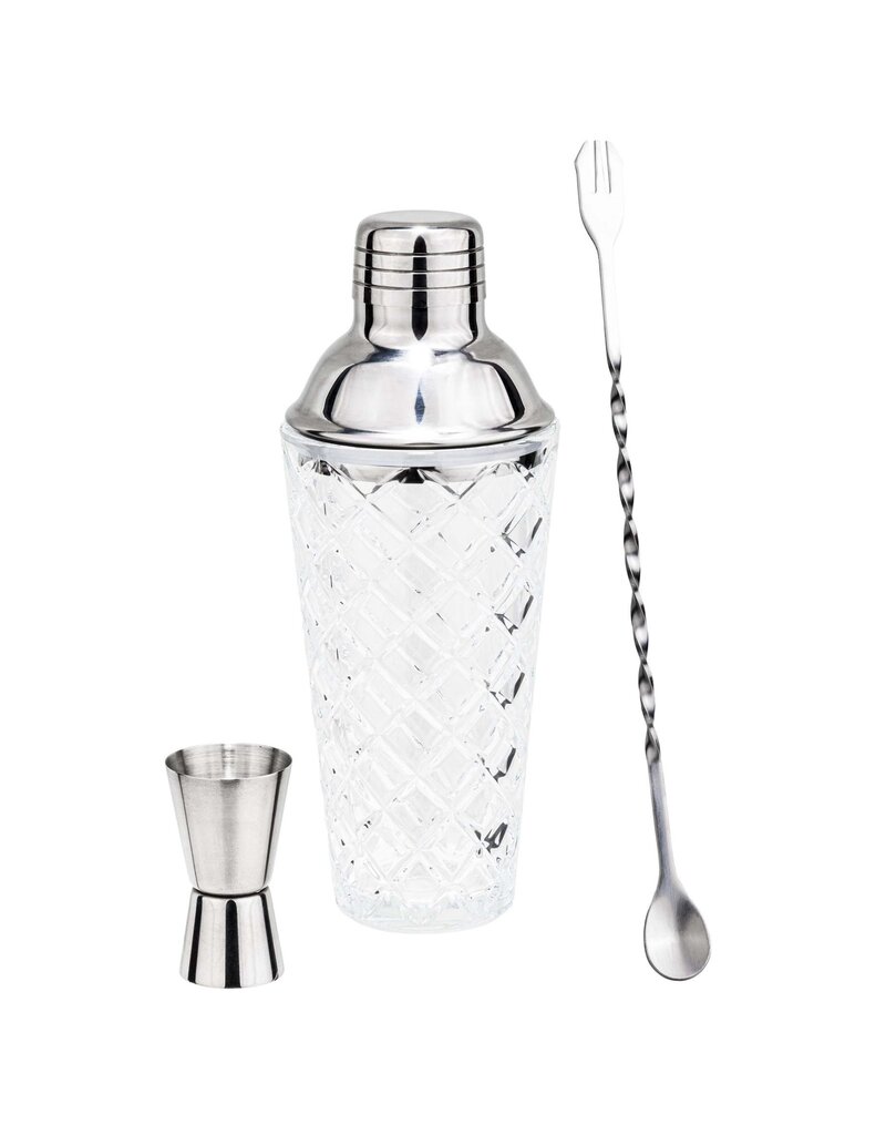Cocktail Mixer Bar Set 3tlg 500ml 34028