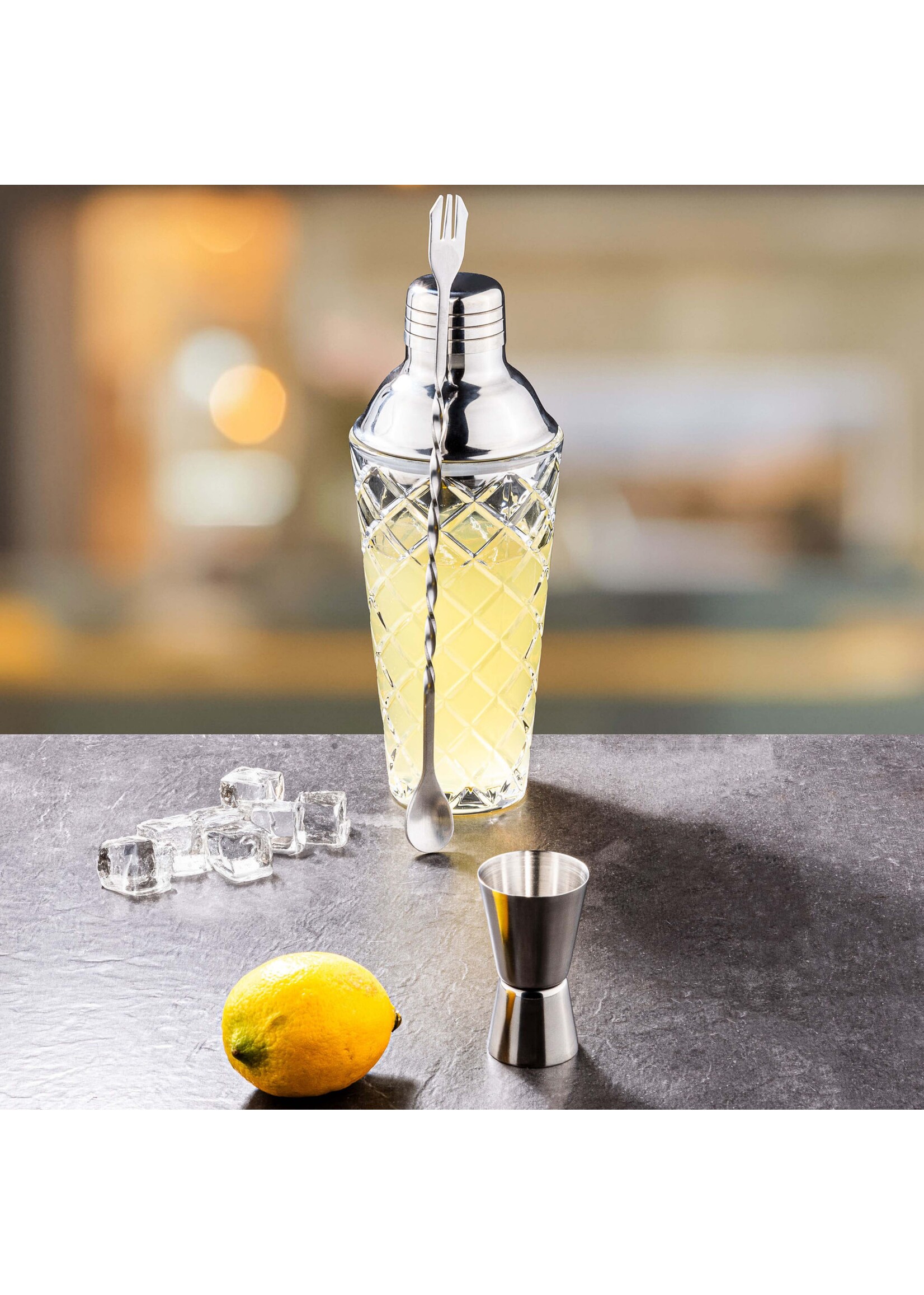 Cocktail Mixer Bar Set 3tlg 500ml 34028