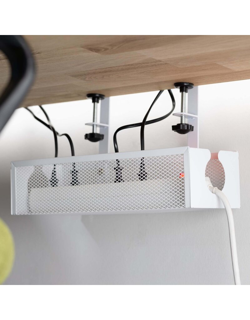 Kabel Organizer für Tischunterseite ohne Bohren 39076