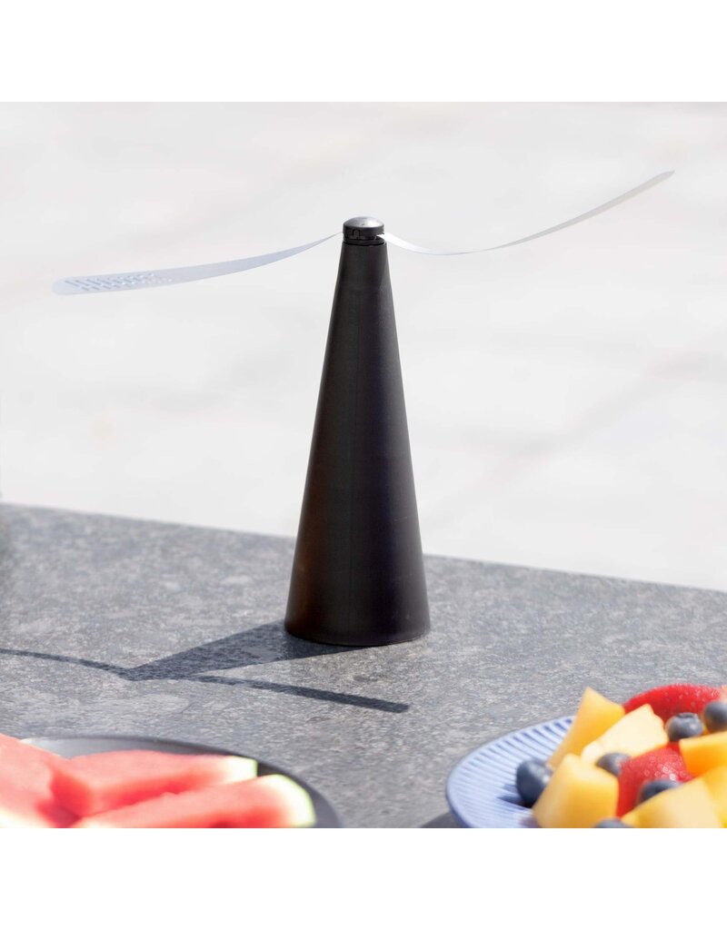 3 Stück Insekten Ventilator schwarz Batteriebetrieb 61512