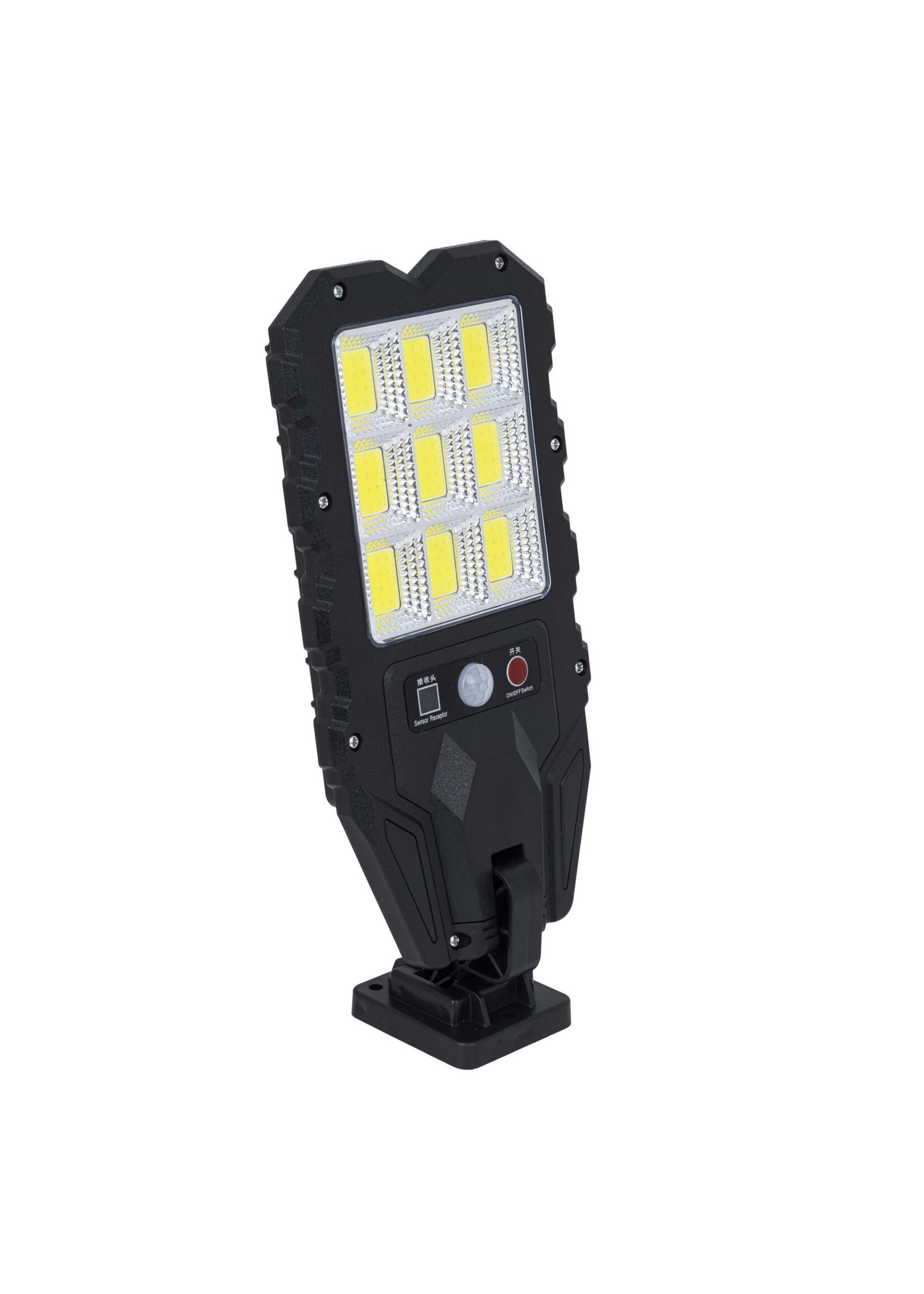 LED Solarstrahler mit Bewegungsmelder und Fernbedienung 70534