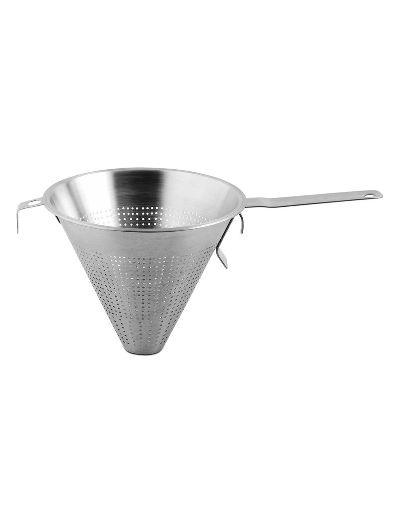 Weis 20724 Edelstahl Spitzsieb 24cm feine Lochung mit Griff