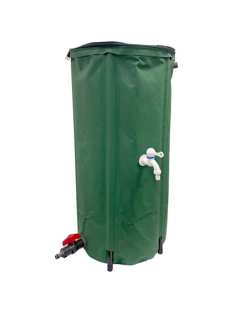 Regenfass faltbar 100 Liter mit 2 Ablaufhähnen 44203