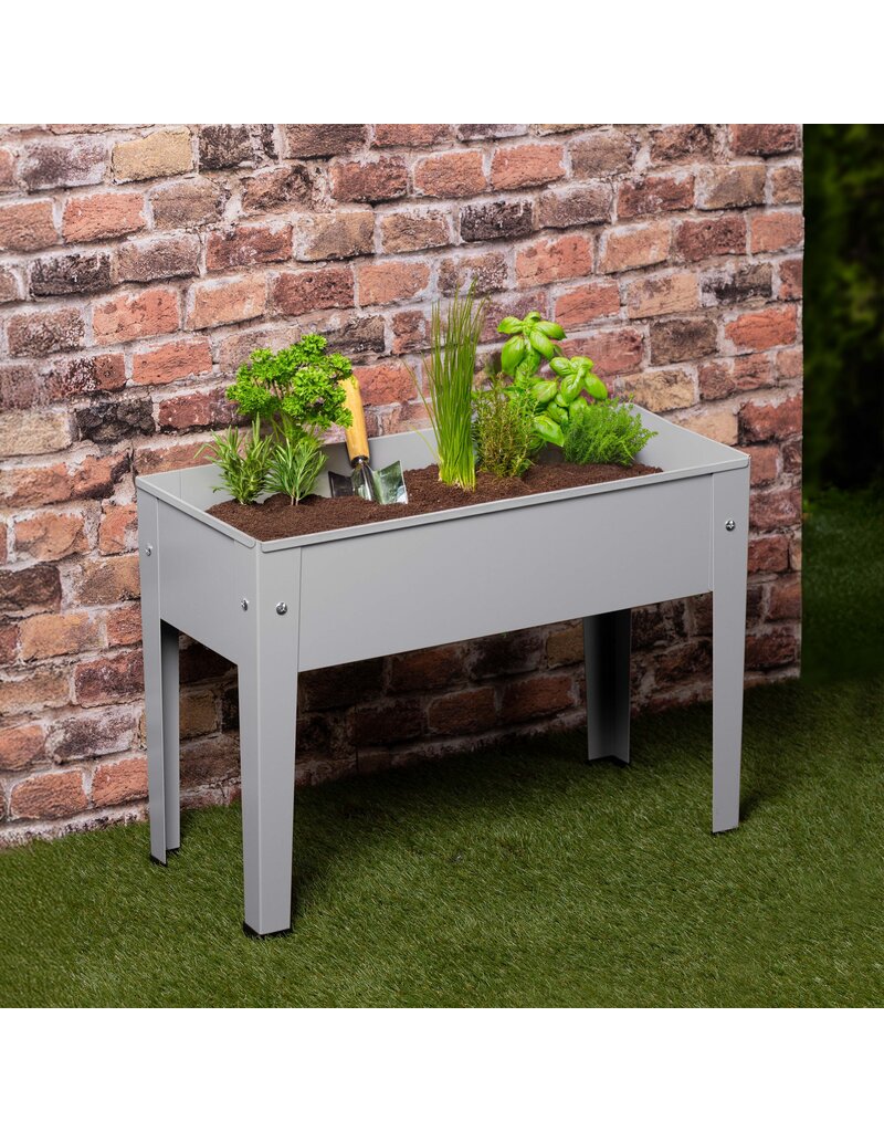 Hochbeet aus Metall 60x45cx27cm ideal für Balkon 62934