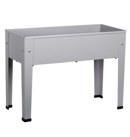 Hochbeet aus Metall 60x45cx27cm ideal für Balkon 62934
