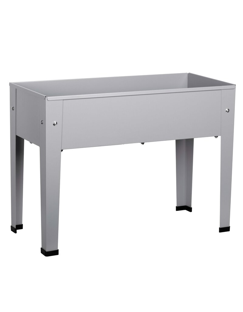 Hochbeet aus Metall 60x45cx27cm ideal für Balkon 62934