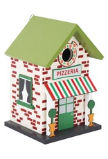 Nisthaus Nistkasten Pizzeria Einflugloch 28mm aus Holz 2778