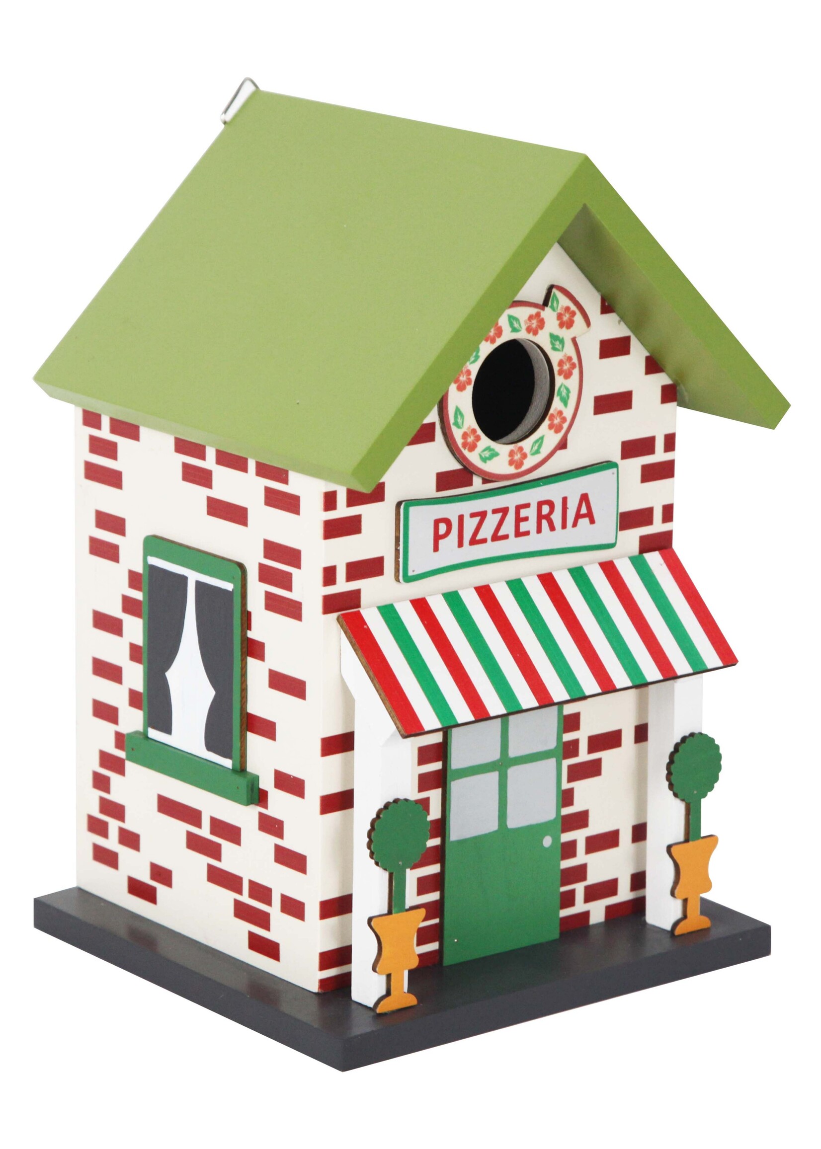 Nisthaus Nistkasten Pizzeria Einflugloch 28mm aus Holz 2778