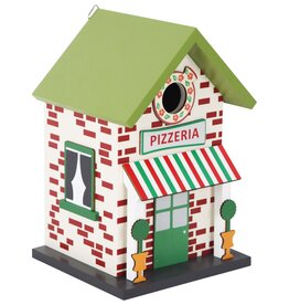 Nisthaus Nistkasten Pizzeria Einflugloch 28mm aus Holz 2778