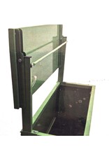 Hochbeet Metall grün mit Dach und Bewässerungssystem 2784-02