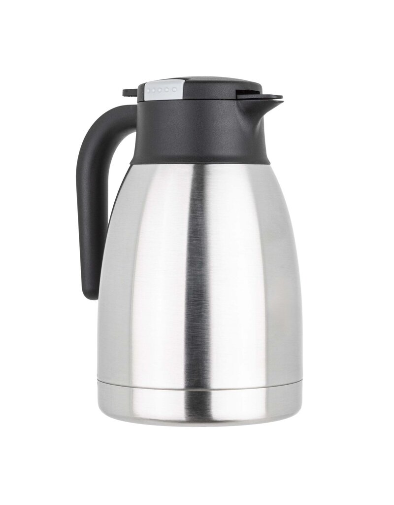 Isolierkanne aus Edelstahl 1,5 Liter Einhandautomatik 26214