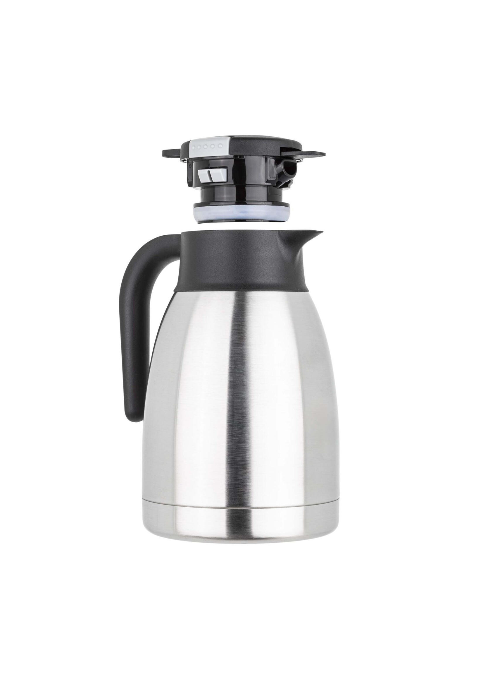 Isolierkanne aus Edelstahl 1,5 Liter Einhandautomatik 26214