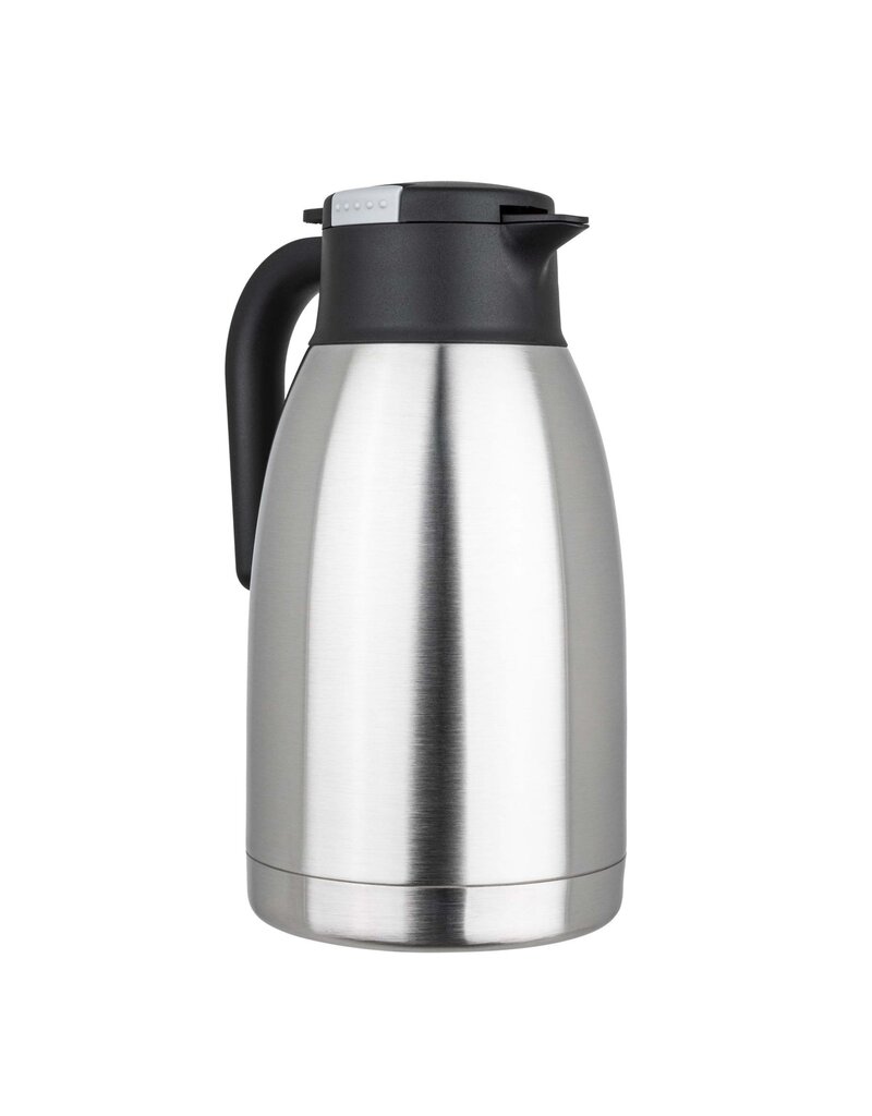 Isolierkanne aus Edelstahl 2 Liter Einhandautomatik 26215