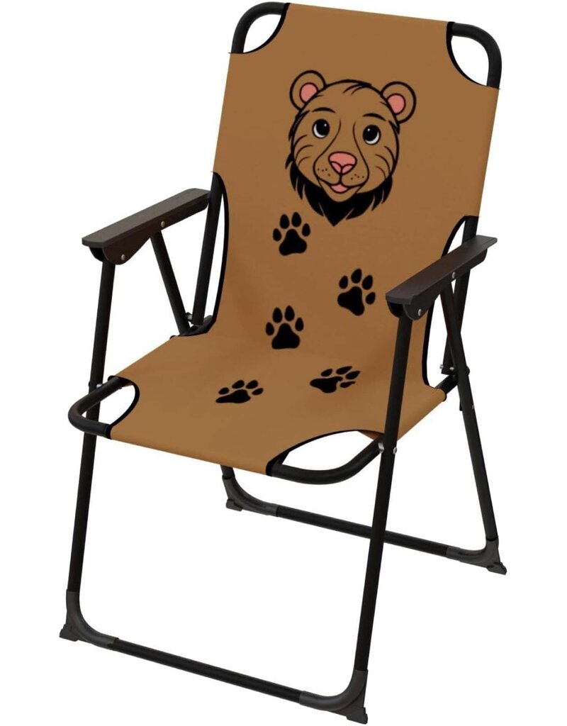 Kinder Klappstuhl Stuhl Campingstuhl Design Löwe 2803-01