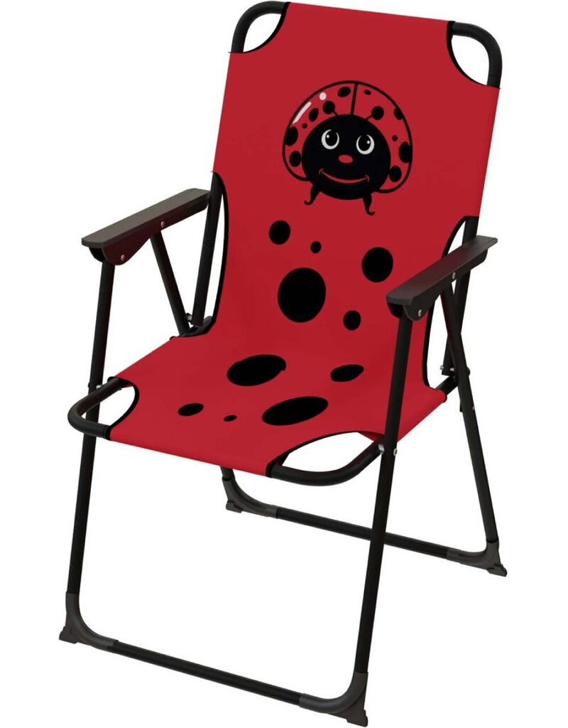 Kinder Klappstuhl Stuhl Campingstuhl Design Marienkäfer 2803-03