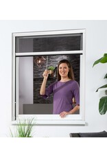 Fenster Insektenschutz Rollo 125x150cm kürzbar weiss 102220101-VH