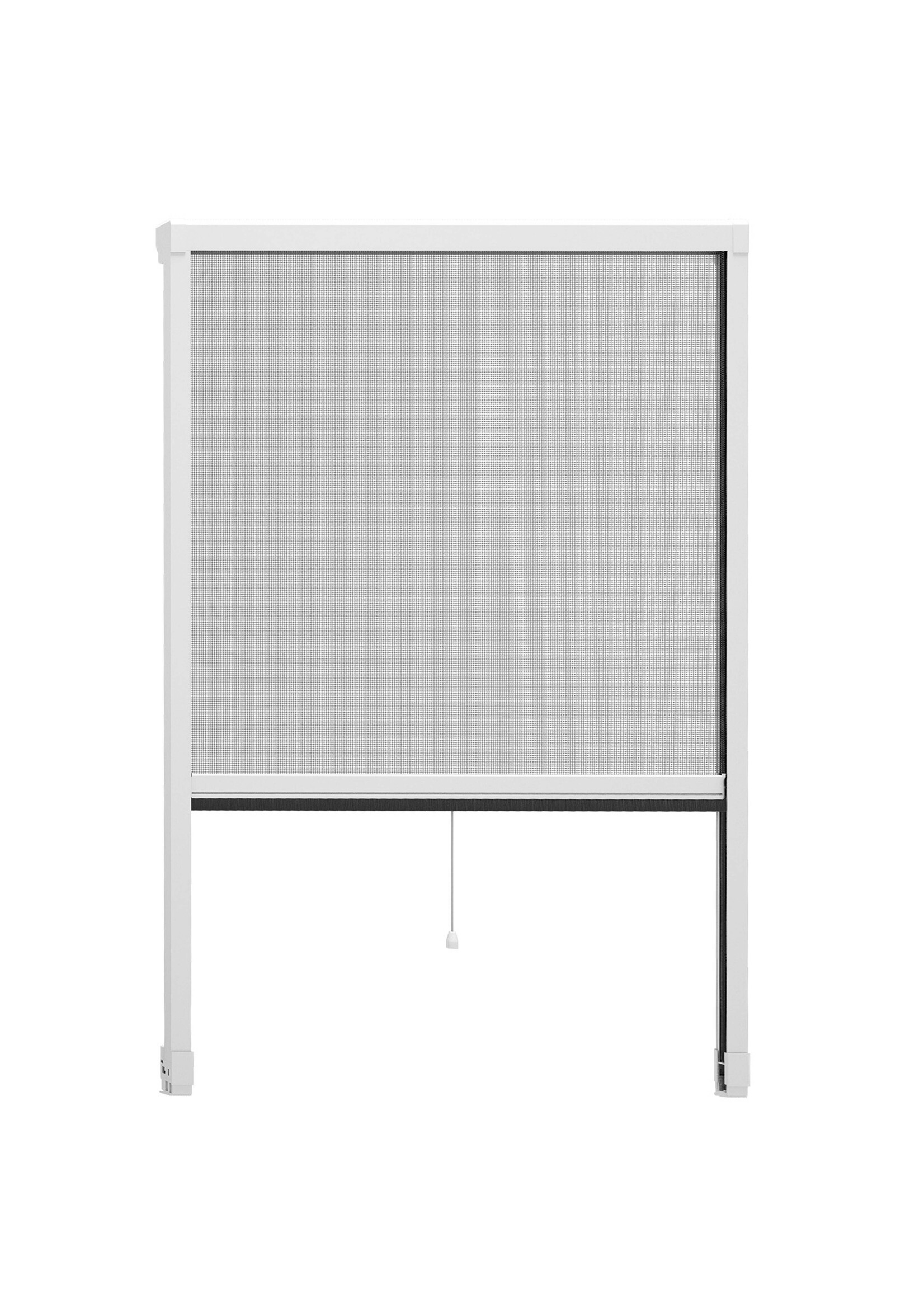 Fenster Insektenschutz Rollo 125x150cm kürzbar weiss 102220101-VH