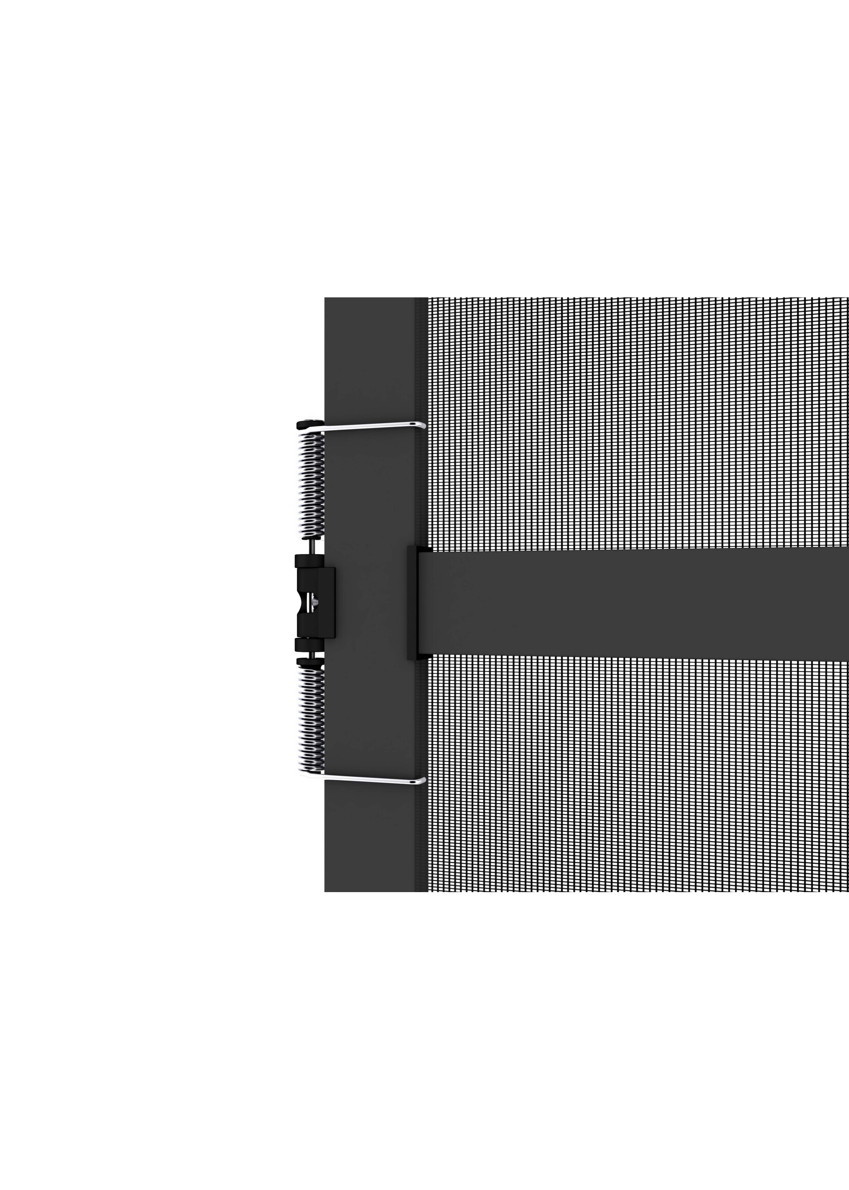 Teleskop Türbausatz 100x210 anthrazit 101800107-VH