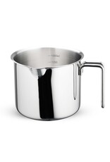 Weis 18456 Edelstahl Milchtopf induktionsgeeignet 1,5L mit Skala