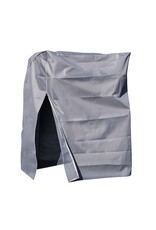 Schutzhülle anthrazit für Strandkorb 170x130x100cm mit Reißverschlüssen und Ösen